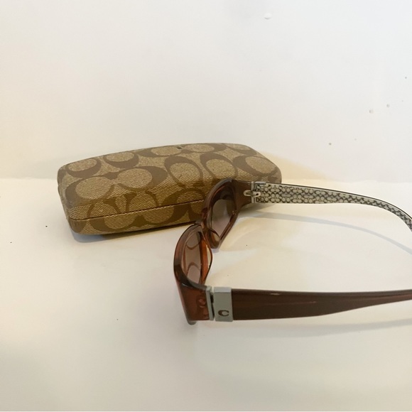 Coach Mini Brown Sunglasses - Picture 6 of 8